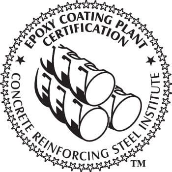 epoxy paint test certificate|crsi epoxy coating certification.